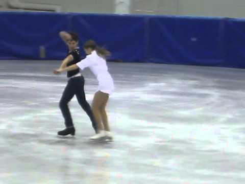 2012. Santa Claus Cup - Oleksandra Nazarova/Maksym Nikitin Short Dance.avi