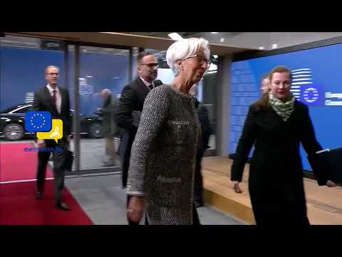 ECB President Christine Lagarde attended the EU summit to share views about the economy