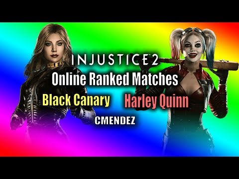 Injustice 2: Online Ranked Matches - Black Canary & Harley Quinn