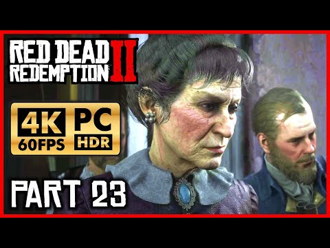 RED DEAD REDEMPTION 2 [PC 4K 60FPS HDR] Walkthrough Part 23 - Chapter 3: Clemens Point