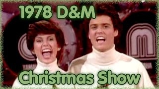 1978 Donny vesves Marie Osmond Christmas Show W/ Osmond Family