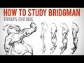 How To Study Bridgman Student Anatomy Critique