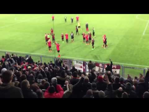 MTK - Honvéd 1-2 2017.02.18 Meccsvégi ünneplés