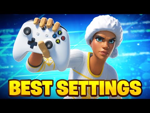 *NEW* Best Controller SETTINGS +  Sensitivity For Fortnite Chapter 7! (PS4/PS5/XBOX/PC)