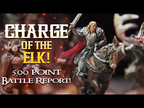 Is Legolas Broken?! | Halls of Thranduil vs Army of Carn Dum | MESBG Battle Report