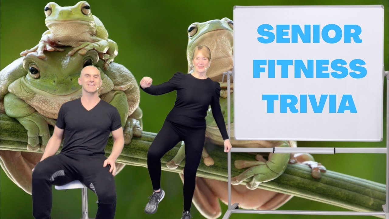 Fitness Trivia 'New Life' Fun Brain and Body Workout for Elderly and Seniors (Seated and Standing)