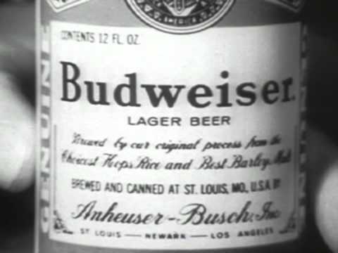 Budweiser Commercial (1956)