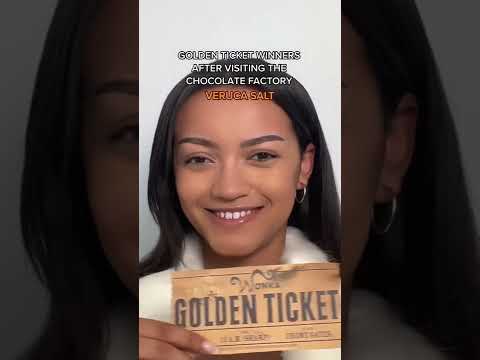 GOLDEN TICKET WINNERS AFTER VISITING THE CHOCOLATE FACTORY: VERUCA SALT | DominiqueAllison