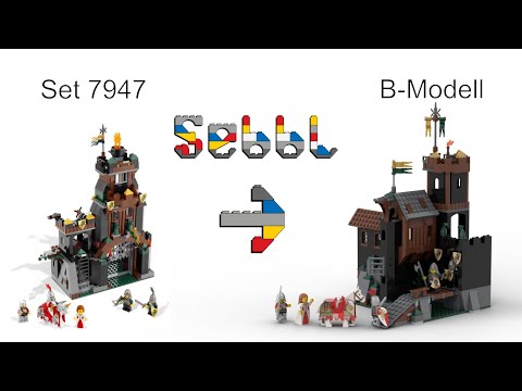 LEGO® 7947 B-Modell - Modulare Drachenfestung