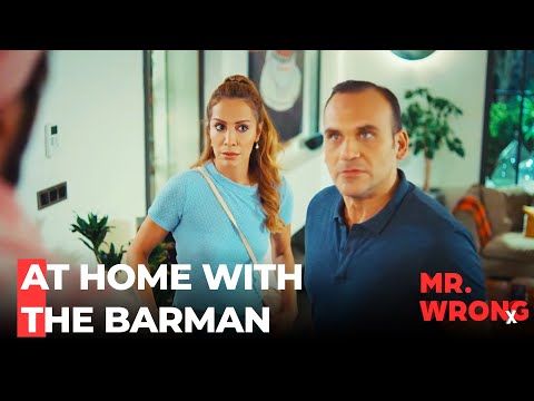 Cansu Caught Levent with the Bartender - Mr. Wrong Episode 57