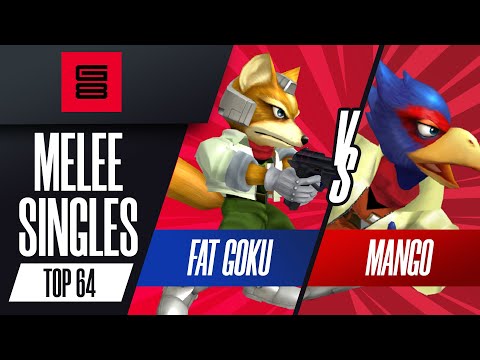 Fat Goku vs Mango - Top 64 Melee Singles - G8 | Fox vs Falco