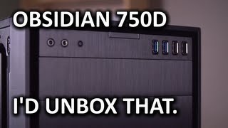 Video thumbnail for Corsair 750D Obsidian Case Unboxing & Overview by Linus Tech Tips
