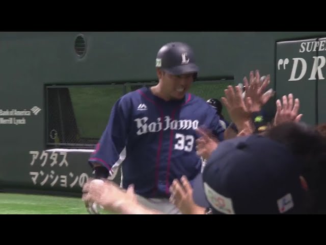 【2回表】主導権は渡さない!! ライオンズ・山川のソロホームランですぐさま同点に追いつく!! 2019/3/6 H-L