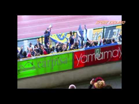 ISCHIA LECCE - I TIFOSI GIALLOBLU' 21 DIC 2014