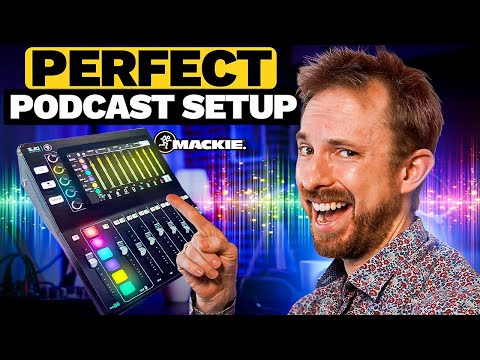 I WISH I started With This Podcast Audio Mixer - Mackie DLZ Creator | BEST Setup for Beginners