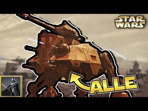 Star Wars: Alle Kampfläufer der Republik (AT-TE, AT-XT, AT-RT, AT-AP, SP-HA, AT-OT, etc.) [Legends]