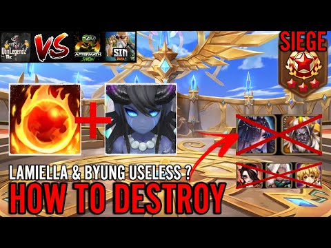 G3 Siege | DonLegendz vs Aftermath Eu vs SIN | #summonerswar