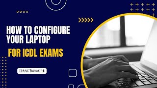 Download the video "How to Set Up a Computer for ICDL Exams"