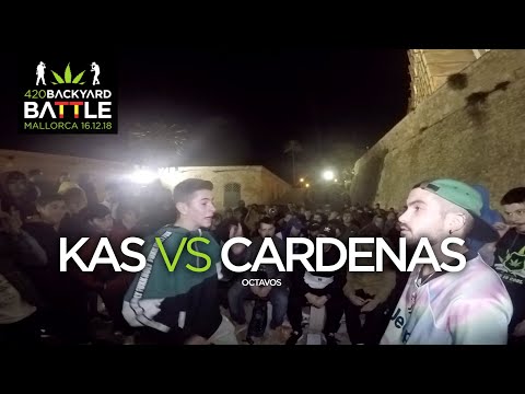 KAS vs CARDENAS 8os Mallorca 2018. 420 Backyard Battle