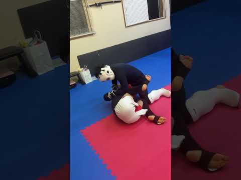 試合に向け女子中学生mmaスパーリング #空手 #格闘技