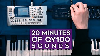 Video thumbnail for 20 minutes of Yamaha QY100 sounds (no talking) by Floyd Steinberg