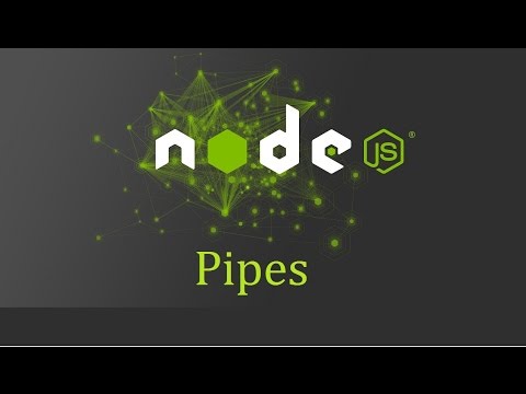 Node js Tutorial for Beginners 10 Pipes
