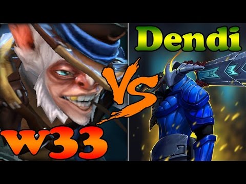 Dota 2   w33 Meepo vs Dendi Sven with ALWAYSWANNAFLY, DkPhobos, Illidan , Solo and others   EEL!