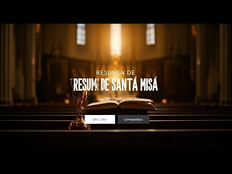 Misa Católica del 28 Agosto 2011 (Lecturas y Homilía)