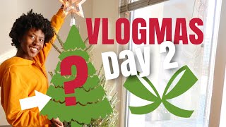 Christmas Tree Reveal! + A Chill Morning Chat | Vlogmas Day 2 🎄| Life Coach Vlog