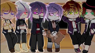 Diabolik Lovers react to Yui Komori as ??? |🦋|