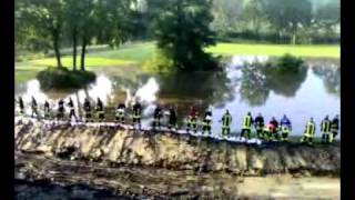 preview picture of video 'Hochwasser 2010 in Gronau'