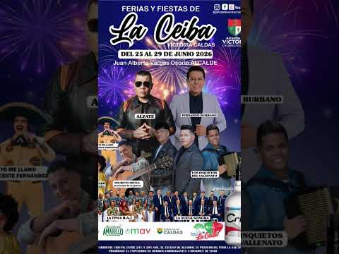 MUY PRONTO FERIAS Y FIESTAS DE LA CEIBA EN VICTORIA CALDAS!!🔊🌿🌳🦜🌄#victoriacaldas #caldas
