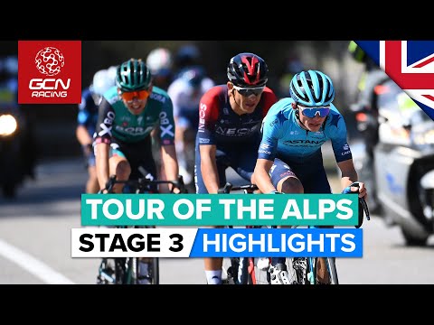 More High Speed Descents In The Alps! | Tour Of The Alps 2022 Stage 3 Highlights
