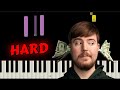 How to Play MrBeast Song on Piano