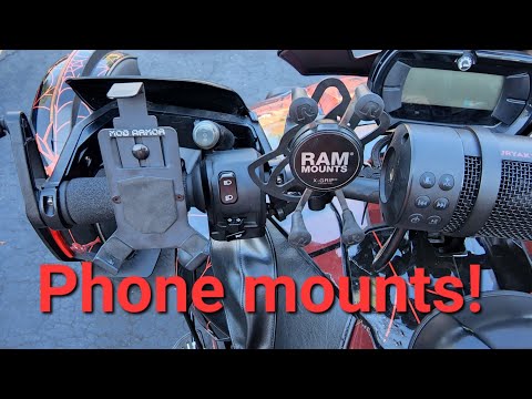 Can-Am Ryker/spyder phone mounts! What kind of phone mount do you have?