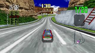 Daytona USA - Advanced Course: Grandprix (10 Laps) - Normal Settings