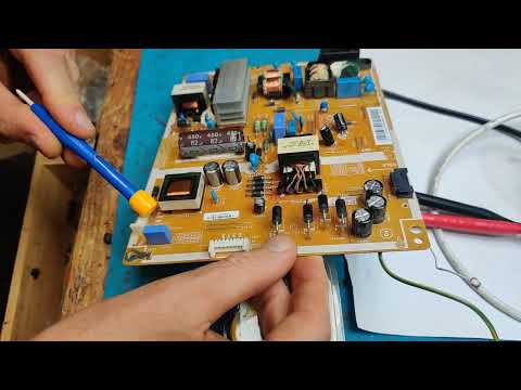 2 Schaltnetzteile aus Samsung TV mit unterschiedlichen Defekten - Reparatur