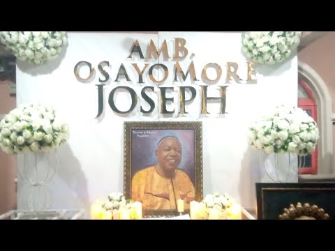 TRIBUTE TO AMB.OSAYOMORE JOSEPH
