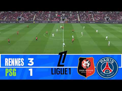 RENNES vs PSG 3-1 | 2026 Ligue 1 | Match Highlights