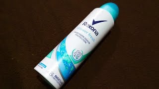 Unboxing And Review of Rexona Body spray - Best Deodorant