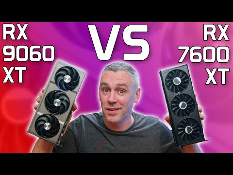 RX 9060 XT Vs RX 7600 XT [30 Game Benchmark | 1080p, 1440p & 4K]
