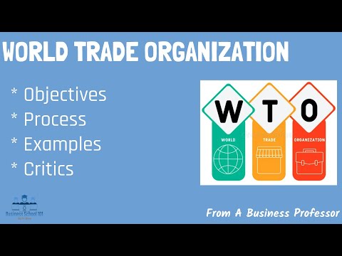 What is WTO? | From A Business Professor