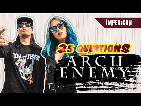 Alissa White-Gluz & Michael Amott from Arch Enemy | 25 Questions