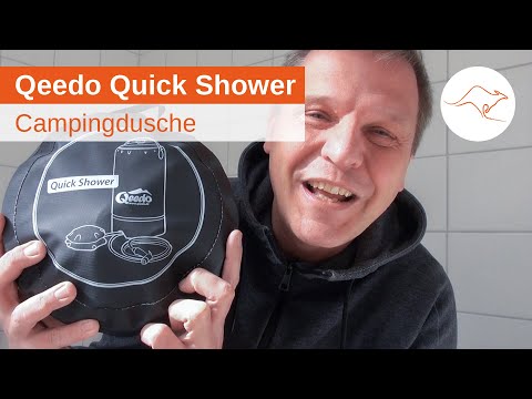 Qeedo Quick Shower - vielseitige, kompakte Outdoordusche