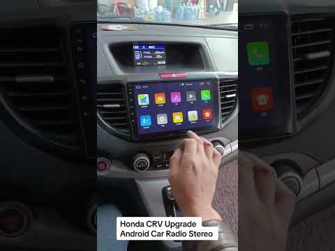 Honda CRV Android car radio android 13 with carplay #honda #hondacrv #androidauto #androidcarplayer