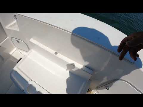 bayliner 2452 crusier water test