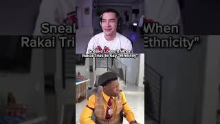 Sneako loses it when RaKai struggles to pronounce “Ethnicity” 😭 @SNEAKO