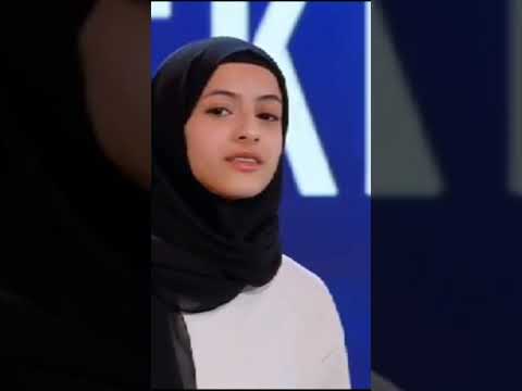 Amena Alsameai with her sweet voice #shorts