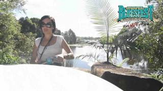 Bluesfest: Leah Flanagan (Darwin) - In Conversation with the AU review in Byron Bay.