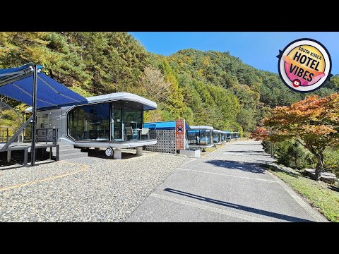 Galaxy-X Hotel-type Caravan Glamping & Pension | Pyeongchang-gun, South Korea | Hotel Review 🛏️